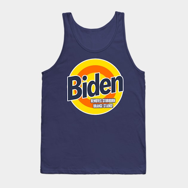 BIDEN - Removes stubborn Orange Stains Tank Top by Tainted